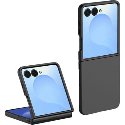 Mocaa Samsung Galaxy Z Flip8 Telefoonhoesje Slim-Fit Zwart
