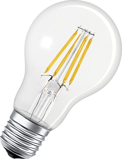 LEDVANCE VolksLicht, Smarte LED Lampe mit Bluetooth Mesh Technologie, auch steuerbar mit Alexa und Google Assistant, ersetzt herkömmliche 60W-Lampen, Warmweiß (2700K), Smart Dimmbar, 1er-Pack