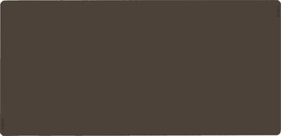 NOOBLU Bureau onderlegger DUBL - 85 x 45 cm - Senso Chocolate brown