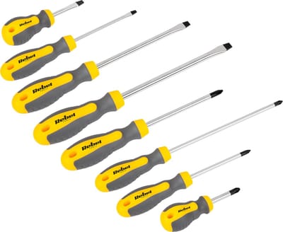 Rebel Tools - Schroevendraaier Set - 8 Stuks - Ergonomisch - Chroom-vanadium