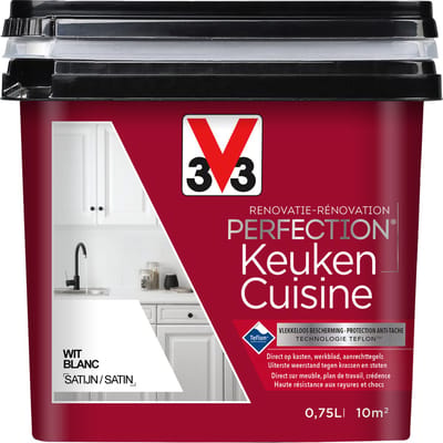 V33 Latex - Wit - Zijdeglans - 750ml