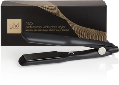 ghd – Max – Stijltang – Brede Platen – Dual-zone Technologie – Keramisch – Voor Lang Dik en Krullend Haar – Zwart