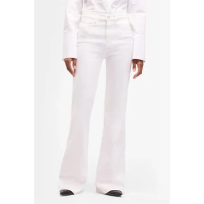 7 for all mankind TAILORLESS COLORED LUXE VINTAGE OATMEAL WITH PAT Wit 26