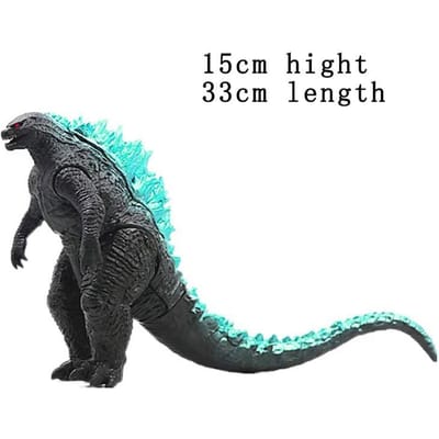 Godzilla Model Figma Zacht Lijm Beweegbare Gewrichten Actiefiguren Godzilla Figuur Koning Gift Of The Monsters Speelgoed Kinder Speelgoed Cadeaus black