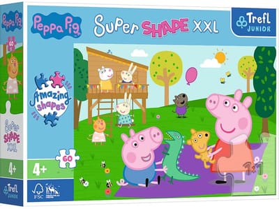 Trefl Trefl 60XXL - Spelen met mijn broertje / Peppa Pig_FSC.