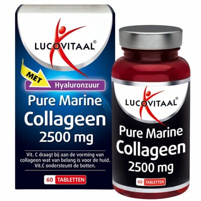 Lucovitaal Collageen Marine Pure - 2 x 60 tabletten - Voordeelverpakking