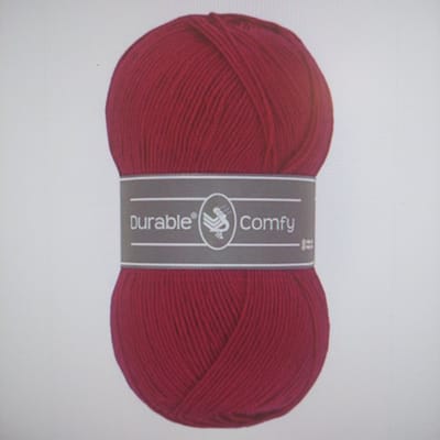 Durable Comfy - 222 Bordeaux - Acrylgaren met Verfijnde Microvezel