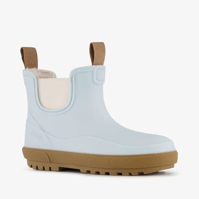 Mountain Peak korte gevoerde kinder regenlaarzen blauw - Maat 24 - 100% stof- en waterdicht