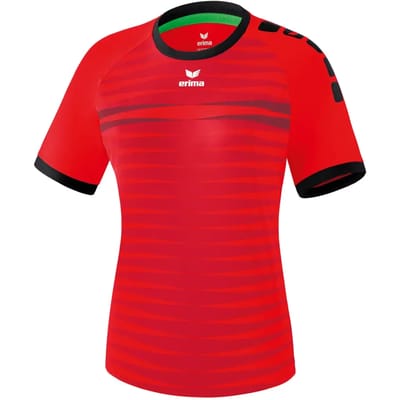 Erima Sportshirt - Maat 34  - Vrouwen - rood/zwart