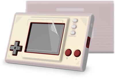 Allecto - PlayVital Silicone Cover Beschermhoes voor Nintendo Game & Watch - Hoogwaardige Siliconen - Transparant - Schermbeschermers - Bescherming...