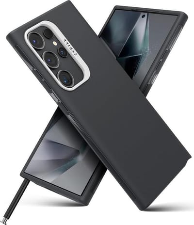 Spigen Hoesje Geschikt voor Samsung Galaxy S24 Ultra - Cyrill Ultra Color - Back Cover TPU - Zwart\