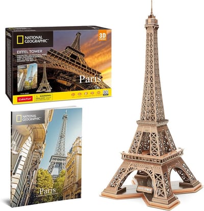 3D-puzzel Eiffeltoren - Bouwset voor Volwassenen en Kinderen - Architectuur Model van Parijs