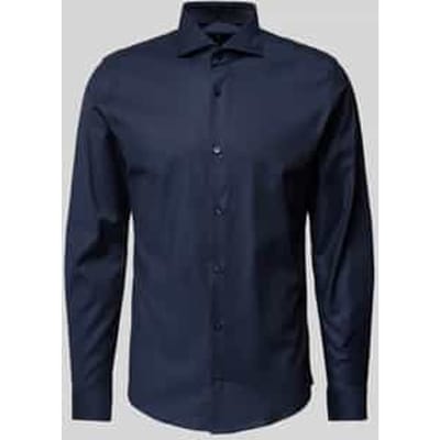 Slim fit zakelijk overhemd met haaikraag, model 'Pares'