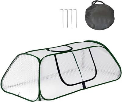 Plantenbeschermhoes - Kweekkas - Zaailingen Beschermen - Goede Lichtdoorlatendheid - 115 x 45 cm - Groen