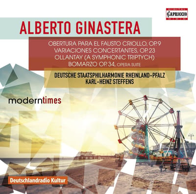 Staatsphilharmonie Rheinland-Pfalz, Karl-Heinz Steffens - Ginastera: Obertura Para El Fausto Criollo (CD)