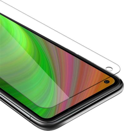 Cadorabo Screenprotector geschikt voor LG K51S - Pantser film Beschermende film in KRISTALHELDER Geharde (Tempered) display beschermglas in 9H hardheid met 3D Touch