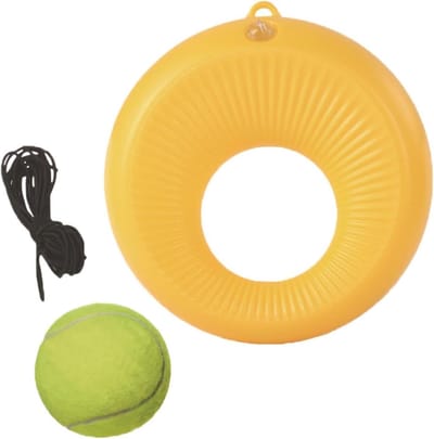 Tennis Rebounder Trainer - Solo Trainings Apparaat - Tennis Vaardigheden Oefenen - Verstelbare Feedback