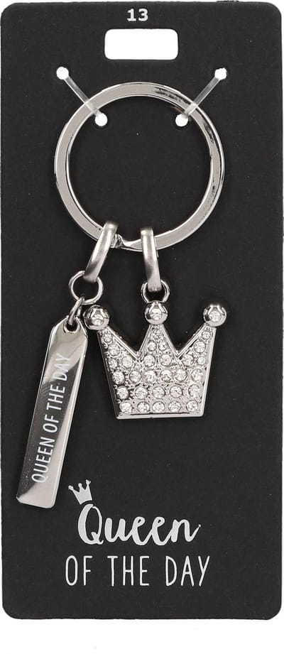 Depesche - Glamour sleutelhanger - mot. 013 - Queen of the day