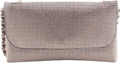 Flora & Co - clutch - avondtasje bling bling - handtas feestdagen - champagne