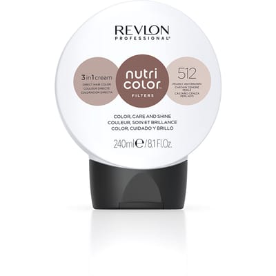 Revlon Professional Nutri Color Filters 512 Lichtbruin essen Irisé Haarkleuring Unisex 240 ml
