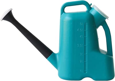 Grote Gieter met Lange Tuit voor Buitenplanten - 5 Liter Tuinsproeier met Deksel