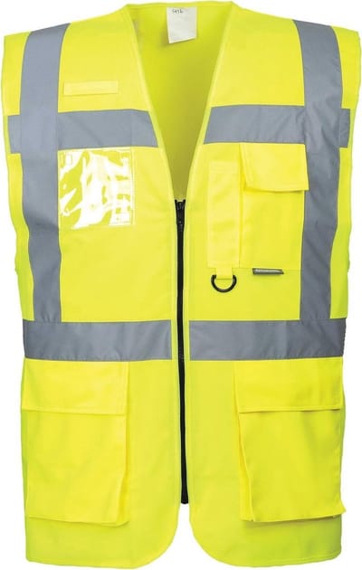 Portwest Berlin Executive Vest - Mannen - Geel - L