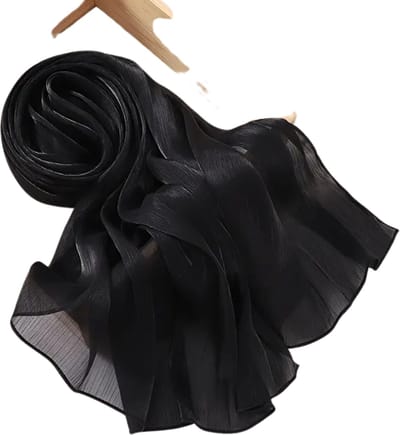 Bovista Hoofddoek - Hijab - Dames - Abaya - Sjaal - Islamitische Kleding - Moslim Kleding - Alhamdulillah - Zwart