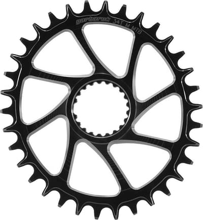 Garbaruk Shimano M7100/m8100 Ovaal Kettingblad Zilver 30t