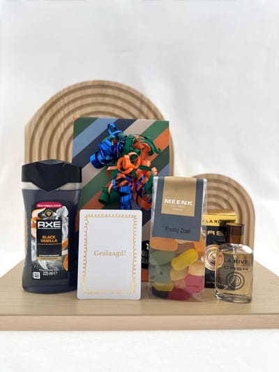 Geslaagd •Cadeaupakket Jongens• Axe La Rive - Leuk om cadeau te geven - Perfect Gifts