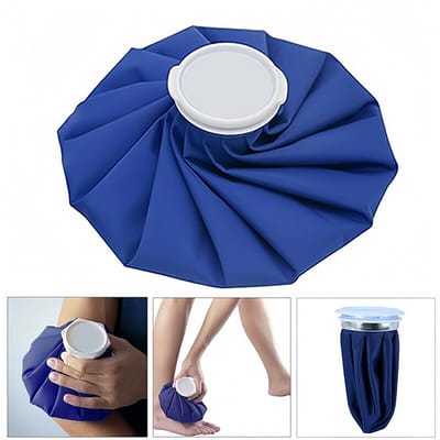 2 Stuks 9 inch IJs Kompres - Herbruikbare Koud/Warm Kompres - Vulbaar met Water, Koud/Warm Therapie, Geschikt voor Sport & Huishoudelijk Gebruik
