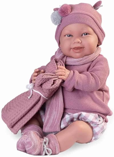 Babypop - Reborn pop - Kinderspel - Inclusief accessoires - 52 cm - Meerkleurig