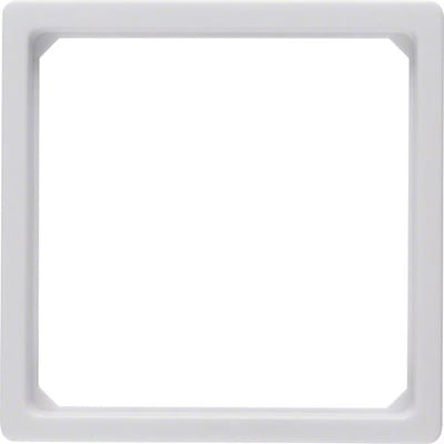 Hager Berker Adapterring Voor Centrale Plaat 50x50mm Polair Wit - 11096079 [5 stuks]