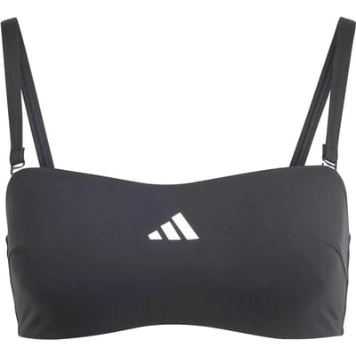 adidas Sportswear Iconisea Gevoerde Bandeautop - Dames - Zwart