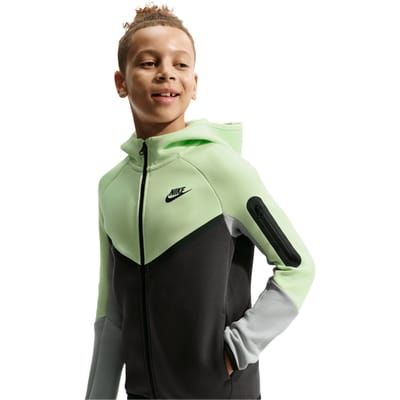 Nike Tech Hoodies Kinder - Geel - Maat 137 - 147 CM