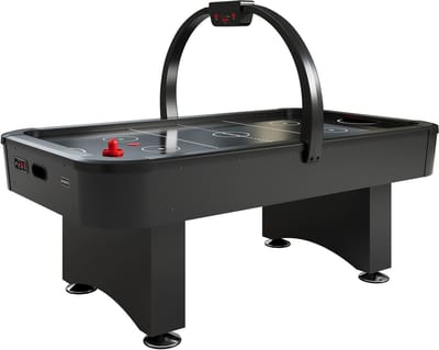 NORTH Thunder Airhockeytafel Zwart/Zwart 7FT