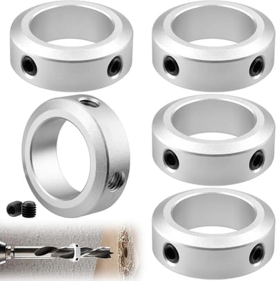 5 Stuks Verstelringen 14mm Klemring voor As, Versnellingsbak en CNC Machines - Hoogwaardige Aanpassingsringen met 22mm Buitenmaat en 8mm Breedte