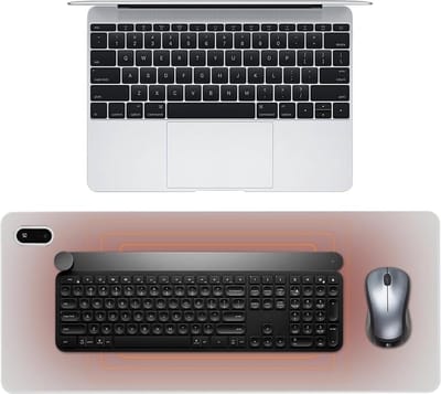Lexium Verwarmde Bureau Onderlegger – Verwarmde Muismat voor Koude Handen – Heating Pad - Verwarmingsmat – Bureauonderlegger