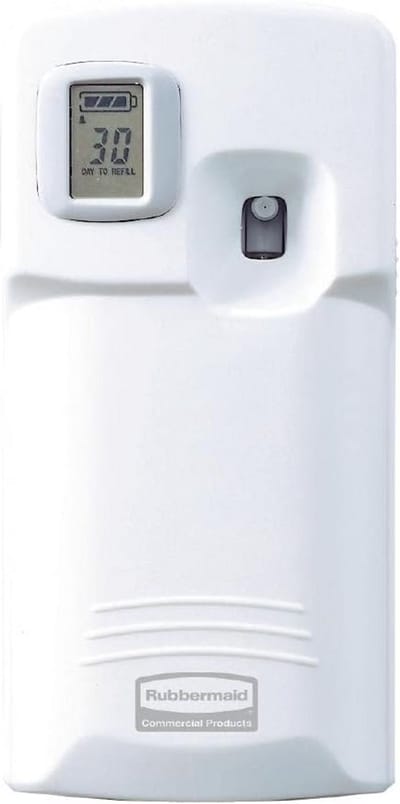 LCD Luchtverfrisser Dispenser Wit - Duurzame Geurverspreider voor Langdurige Frisheid