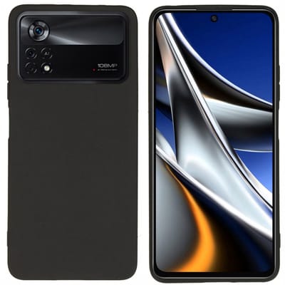 imoshion Hoesje - Geschikt voor Xiaomi Poco X4 Pro 5G - Color Backcover - Zwart