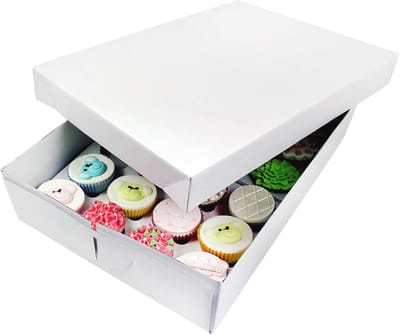 Cupcake Box voor 24 taarten - 43 x 31 x 9 cm
