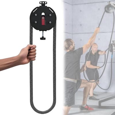 Touwtrainersysteem - Katrolsysteem Fitness - Full-body workout - Verstelbare weerstand - 4 meter touw - Niet gespecificeerd