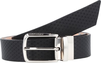 Davidoff Paris Riem Leer - Jongens - individuell kürzbar - schwarz