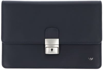 Golden Head Leren polstasje Polo Handgelenktasche 8215 Marineblau donkerblauw