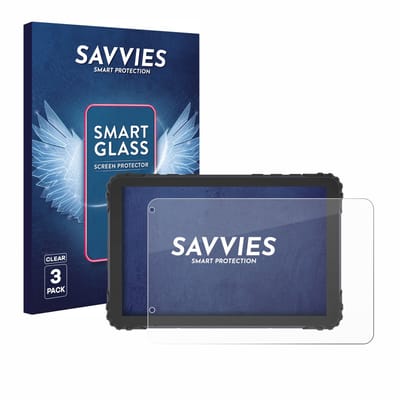 3 Stuks Savvies Screenprotector - geschikt voor DMD T880X 8" - beschermfolie glas transparant