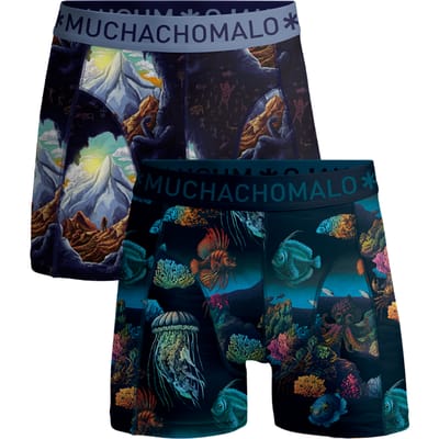 Muchachomalo Heren Boxershorts - 2-Pack - Mannen Onderbroeken