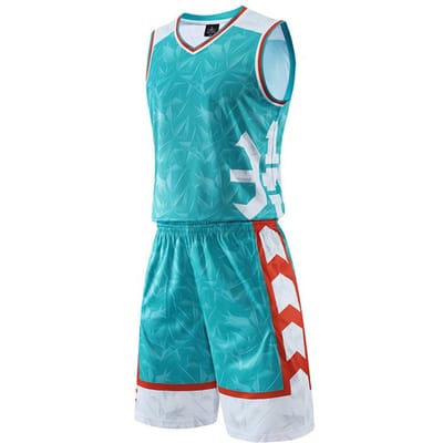 Ensemble de Basketball Hommes et Femmes Étudiants Collège Camp d'Entraînement Maillot de Match Absorbant l'Humidité Enfants 4XL