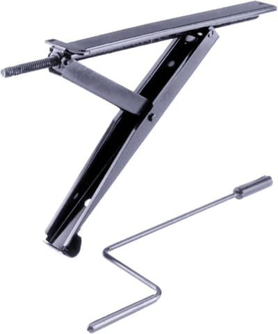 Stabilisator Set - Ondersteuning Trailer - Caravan Stabiliseren - Roestbestendige Coating - 20 Inch Bereik - Zwart