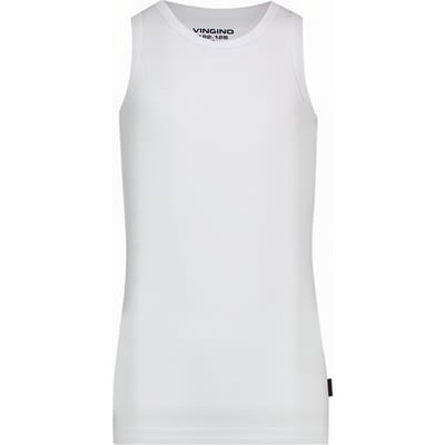 Vingino Singlet Boys Real White Maat: XXS | T-Shirts Outlet | Unisex | Beige