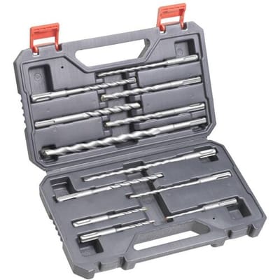 kwb 240280 40CR-staal Hamerboorset 12-delig 5 mm, 6 mm, 8 mm, 10 mm, 12 mm, 14 mm SDS-Plus 1 stuk(s)