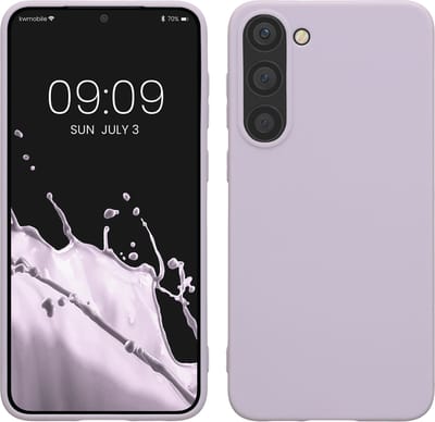 kwmobile telefoonhoesje geschikt voor Samsung Galaxy S23 Plus - Hoesje voor smartphone - Back cover in lavendel